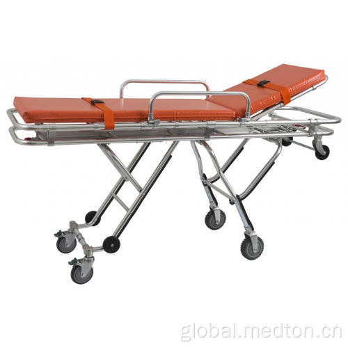 Aluminum Ambulance Stretcher Cot First Aid Folding Ambulance Emergency Stretcher Bed Supplier